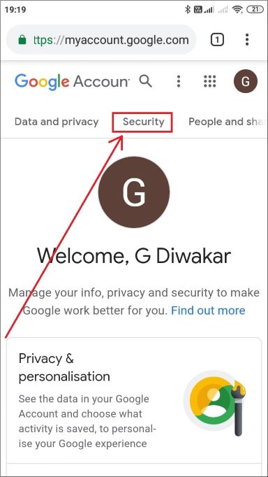 Google account ka password change kaise kare in hindi