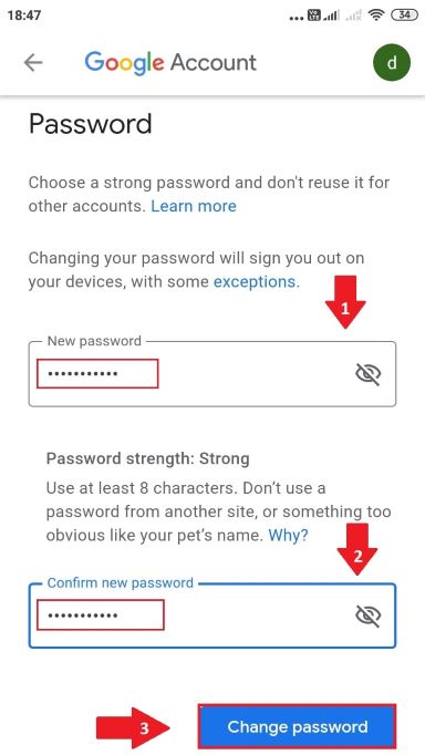 Google account ka password kaise change kare a to z